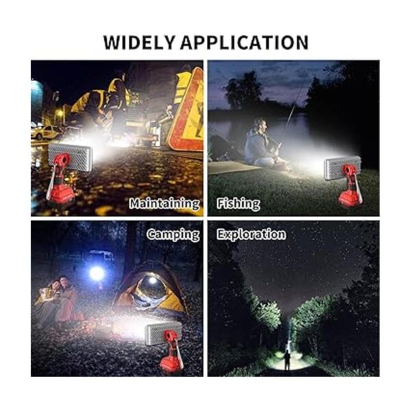 Luz de trabajo LED de 4200 LM para batería Craftsman V20