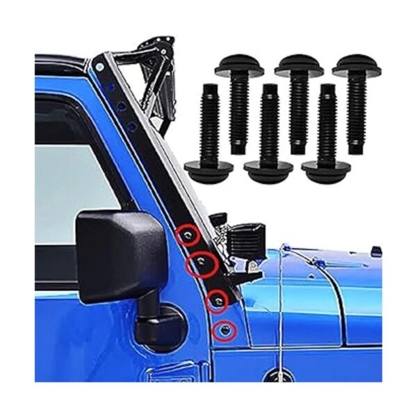 Juego de 6 tornillos Torx extra largos estilo OEM para_2
