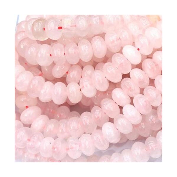 Cuentas de piedras preciosas de cuarzo rosa natural de_2