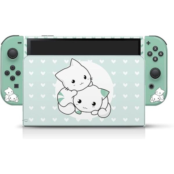 Tacky Design Cute Cats Skin compatible con Nintendo Switch_3