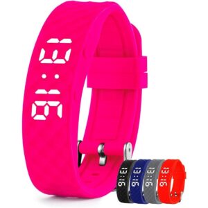 TabTime Reloj de recordatorio de alarma vibrante rosa_1