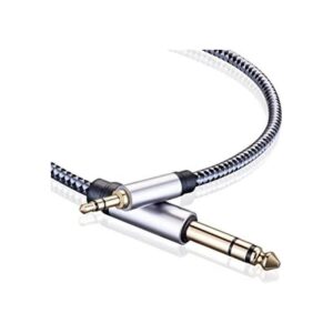 Cable de audio estéreo de 0.138 in a 0.250 in 5.9 ft_1