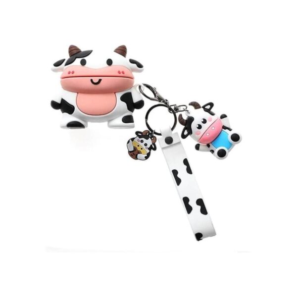 Funda de vaca lechosa 3D para Airpod Pro bonita funda de_1