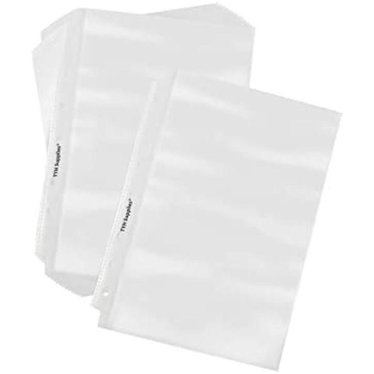 TYH Supplies Paquete de 50 protectores de hojas