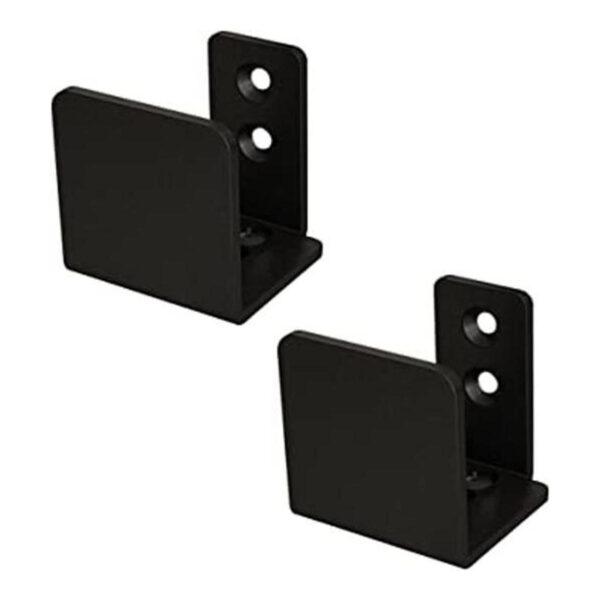 JUBEST Guía de suelo negro mate para montaje en pared