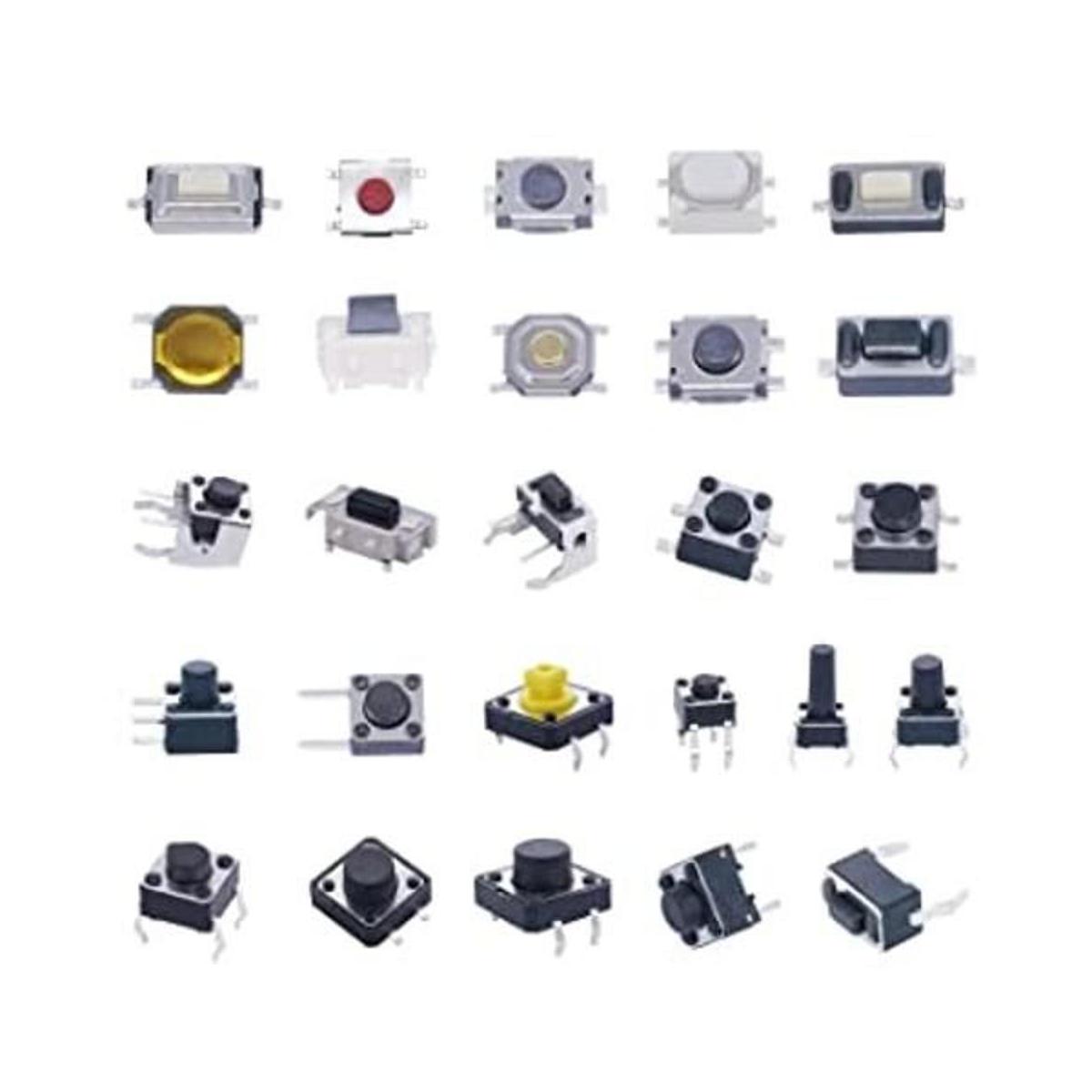 TWTADE 260 piezas de interruptor táctil micro momentáneo