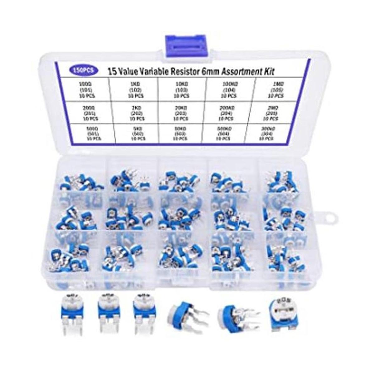 TWTADE Kit surtido de potenciómetro de resistencia