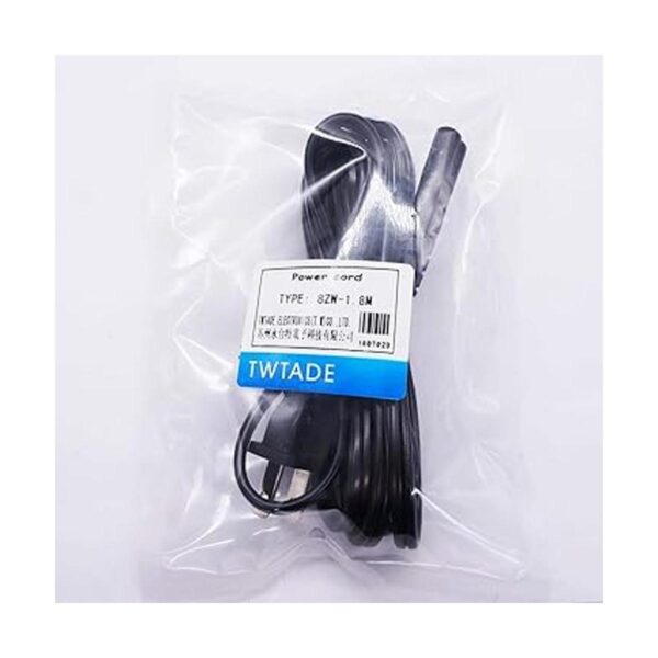 TWTADE Cable de alimentación de 2 clavijas de 6 pies_3
