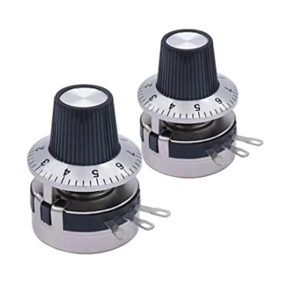 TWTADE 2 potenciómetros variables lineales de carbono