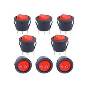 TWTADE 8 piezas luz roja iluminada encendidoapagado 3_1