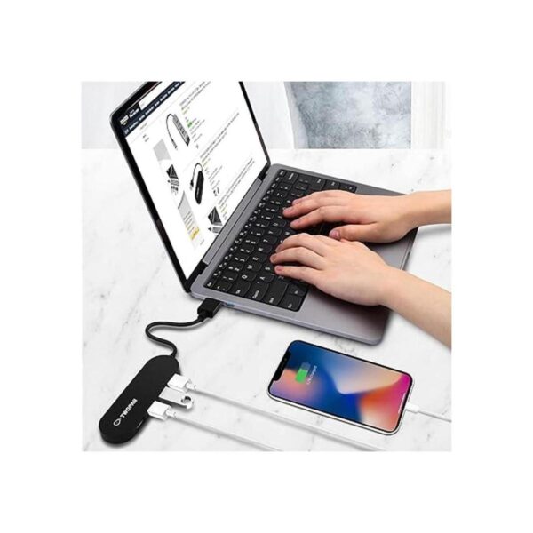 TWOPAN Adaptador USB 3.0 de 4 puertos divisor USB ultra_6