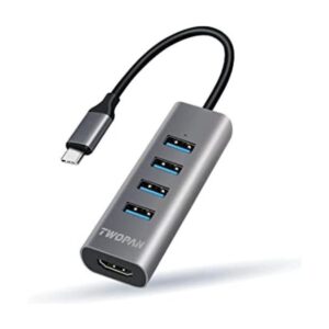 TWOPAN Hub USB C HDMI 4K 5 en 1 USB C a USB Hub 4_1