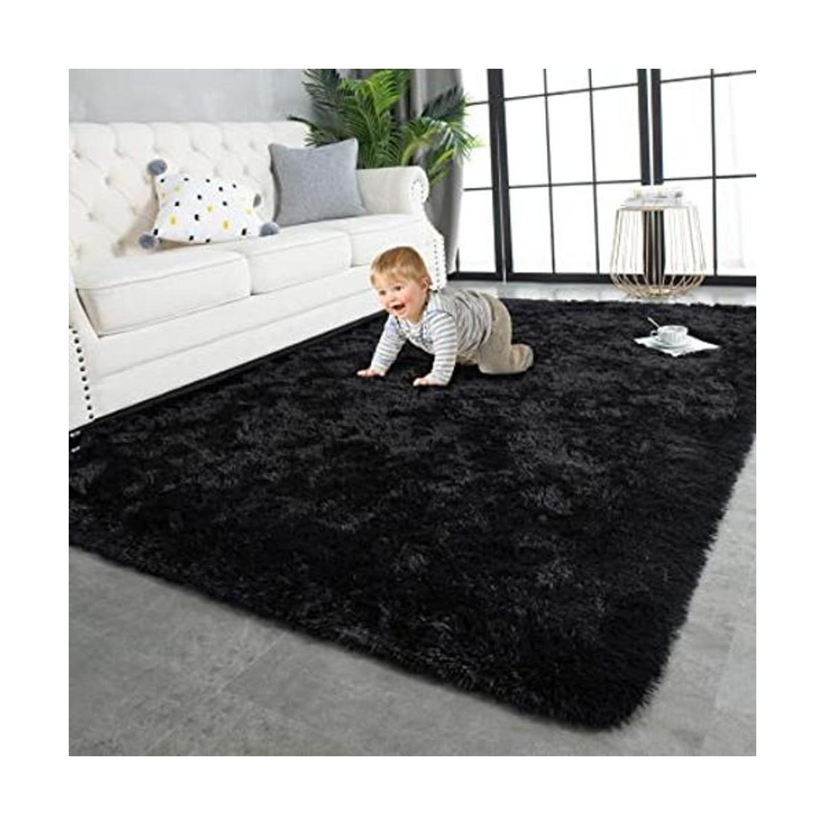 TWINNIS Alfombras muy suaves de pelo largo mullida para