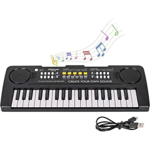 Teclado de piano de 37 teclas para niños juguetes_1