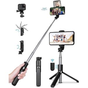 Trípode para selfie Tvache extensible Bluetooth con_1
