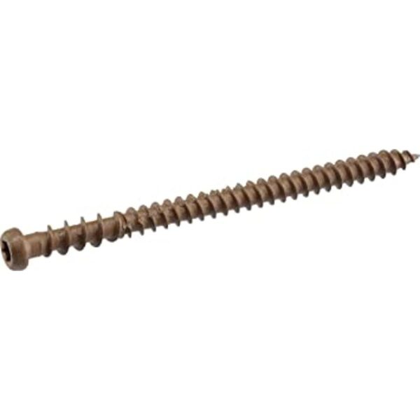 HILLMAN FASTENERS Tornillo de cubierta marrón de 48448_1