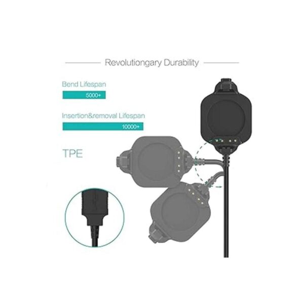 TUSITA Charger Compatible con Garmin Forerunner 920XT_3