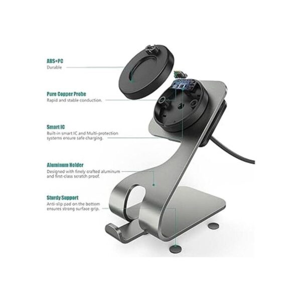 TUSITA Soporte de carga compatible con Garmin Fenix 7 7S_4