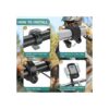 TUSITA Soporte frontal compatible con Garmin Edge GPS Bike_4
