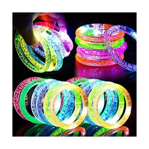 Paquete de 30 pulseras LED de Halloween iluminadas_1