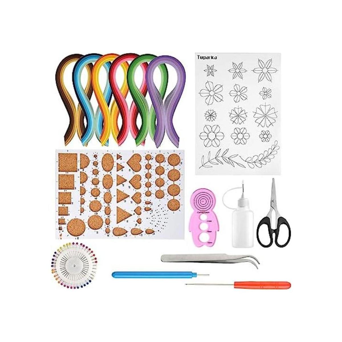 TUPARKA Juego de 15 piezas de papel con 29 colores y 600