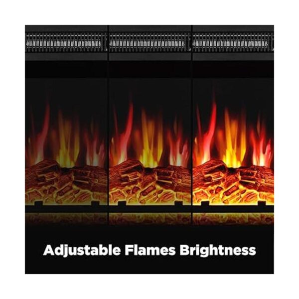 TURBRO Fireside FS23 Chimenea eléctrica con llamas_5