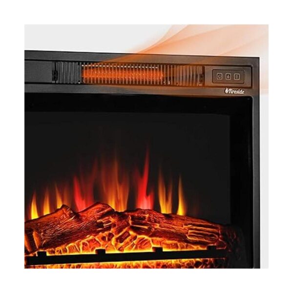 TURBRO Fireside FS23 Chimenea eléctrica con llamas_2