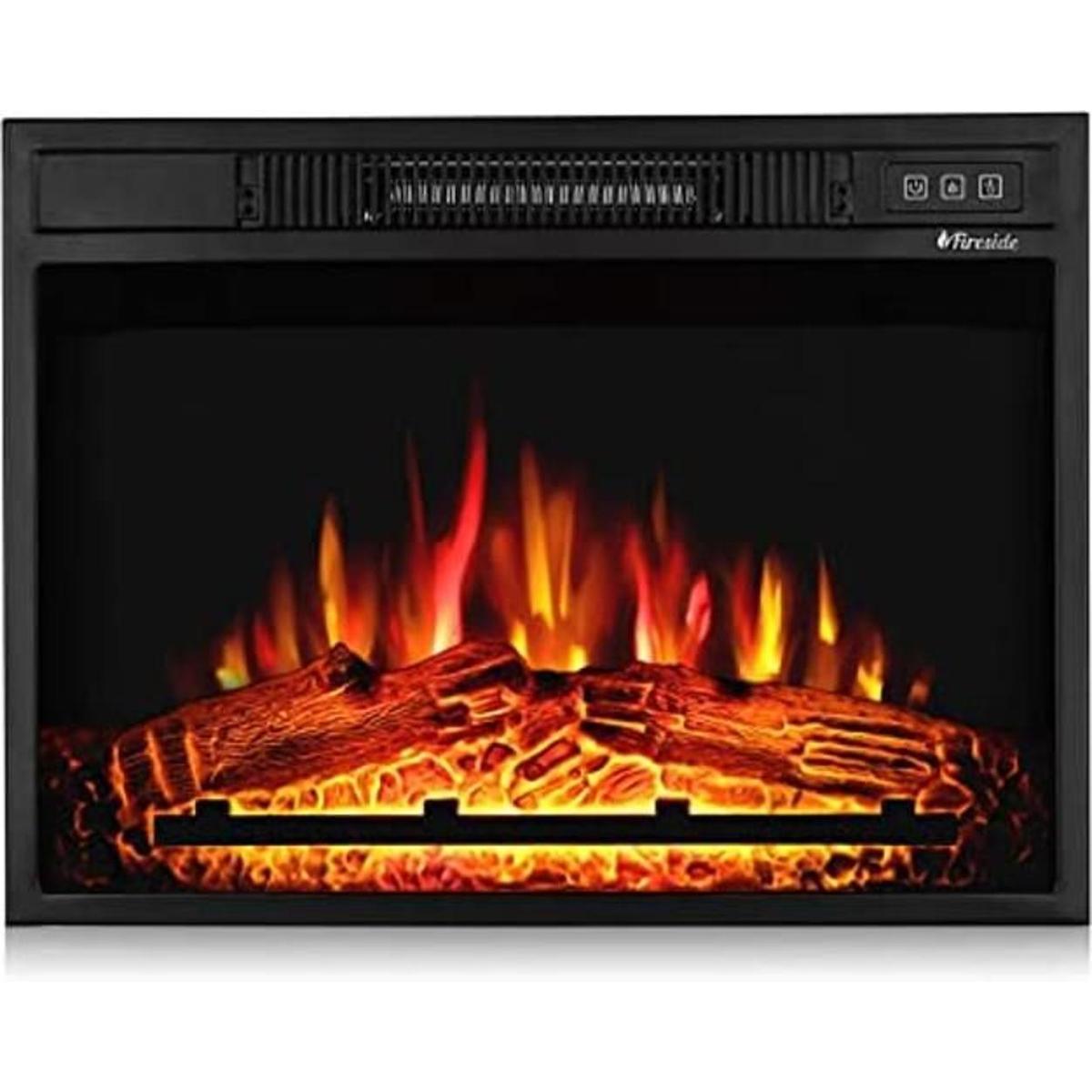 TURBRO Fireside FS23 Chimenea eléctrica con llamas
