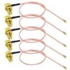 Cable coaxial IPX SMA hembra SMA ángulo recto a U.FL UFL_1