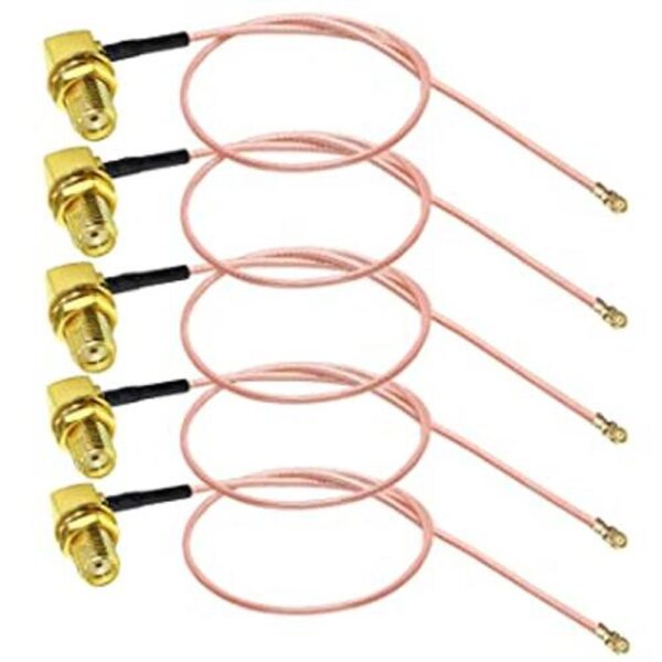 Cable coaxial IPX SMA hembra SMA ángulo recto a U.FL UFL_1