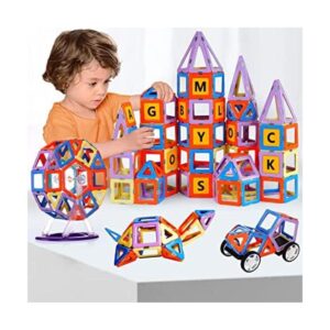 Juego de juguetes magnéticos de construcción 120 piezas_1