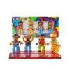 Figuras magnéticas de 4 piezas juguetes compatibles con_1