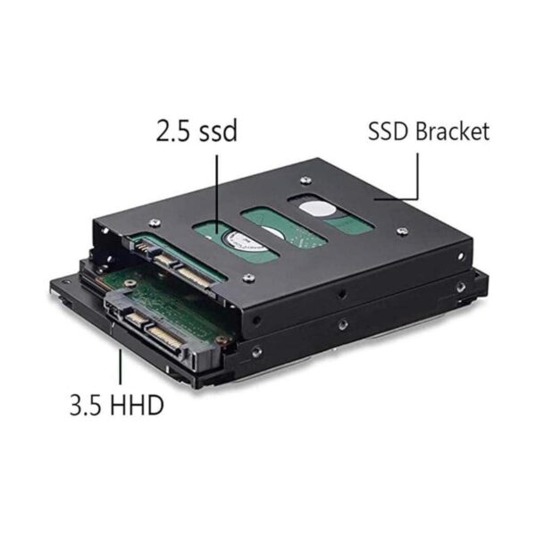 PHITUODA 8 unids 2.5 a 3.5 SSD HDD disco duro bahías_3