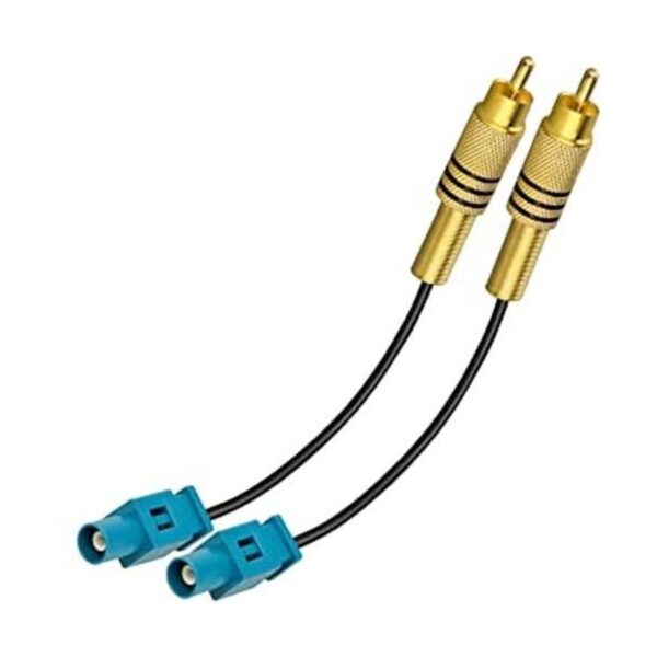 TUOLNK 2 unidades de 6 pulgadas Fakra Z macho a RCA macho_1