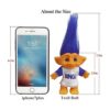 Juego de 2 muñecas vintage Troll muñeca de la suerte_4