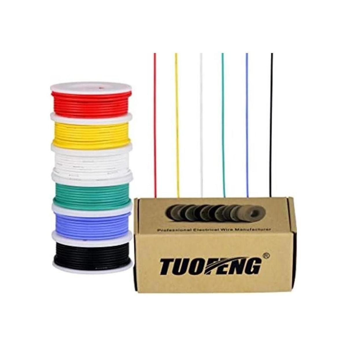 Tuofeng Cable eléctrico de alambre de silicona flexible