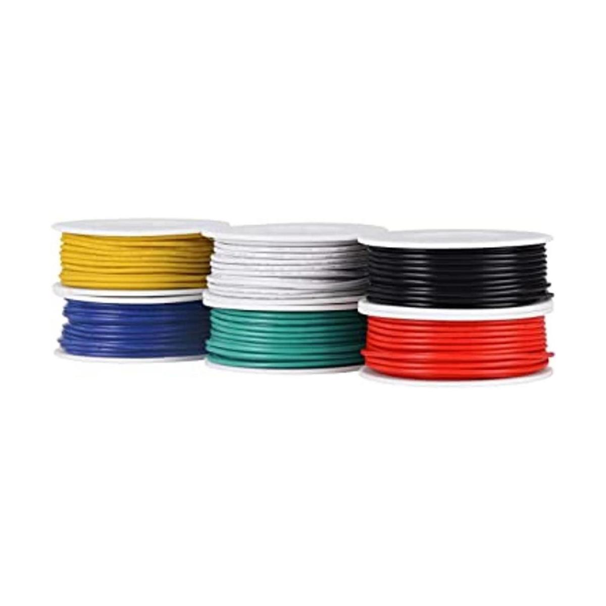 TUOFENG Cable eléctrico de 20 AWG calibre 20 alambre de