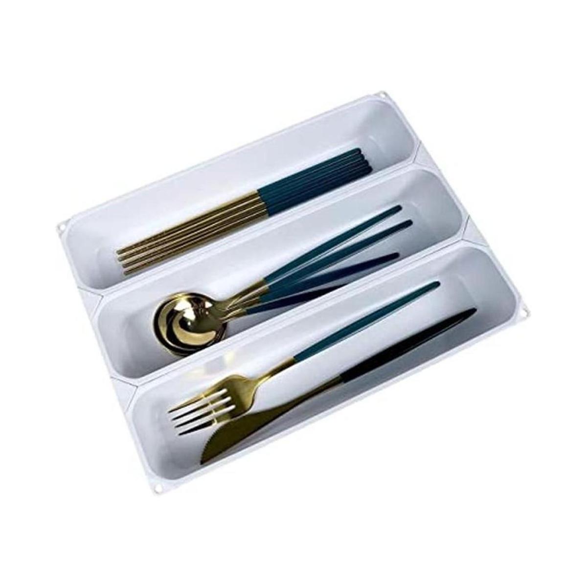 TUNGTAR Bandeja de cajones de cubiertos personalizada para