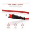 Cable de carga largo para iPhone de 11.5 ft certificado_4