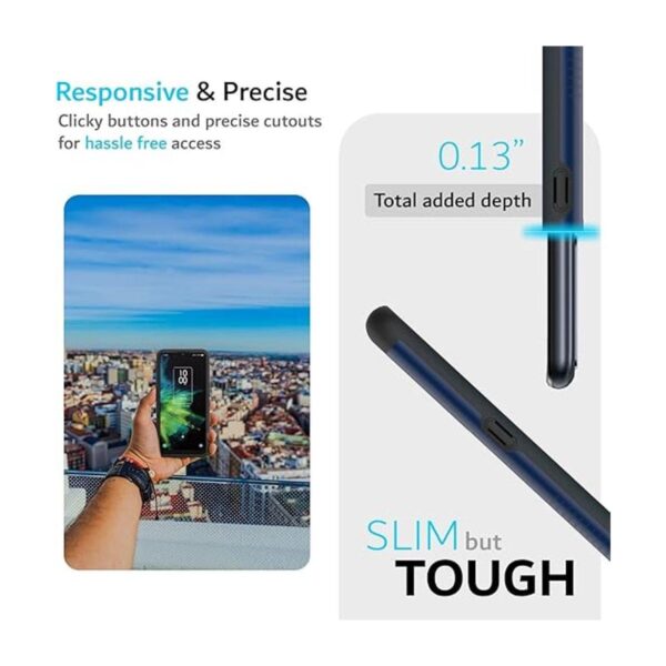 TUDIA DualShield Funda diseñada para TCL 20 A 5G TCL 4X_4
