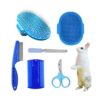Kit de aseo para conejos de 6 piezas incluido cepillo de_1