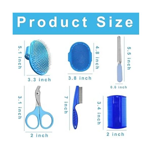 Kit de aseo para conejos de 6 piezas incluido cepillo de_2