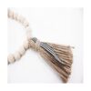 Borlas de arpillera de yute natural borlas de arpillera