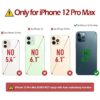 TUCCH Wallet Case Compatible with iPhone 12 Pro Max 5G_2