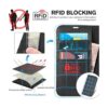 TUCCH Funda para iPhone 13 funda de piel sintética con_3