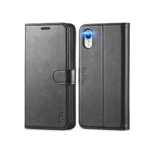 TUCCH Funda tipo cartera para iPhone XR funda para iPhone_1