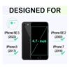 TUCCH Funda tipo cartera compatible con iPhone 8_2