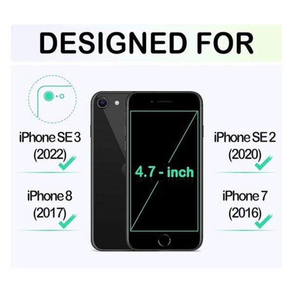 TUCCH Funda tipo cartera compatible con iPhone 8_2