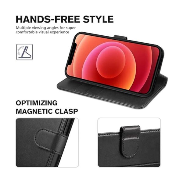 TUCCH Funda para iPhone 13 funda de piel sintética con_5