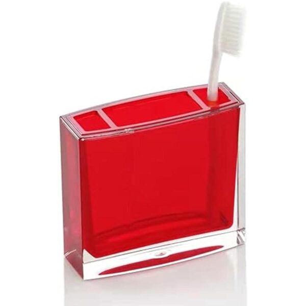 TUANYO Juego de accesorios de baño rojos juego de 6